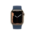 Valdus Round Smart Watch Blood Pressure - Dark Blue - Image 2